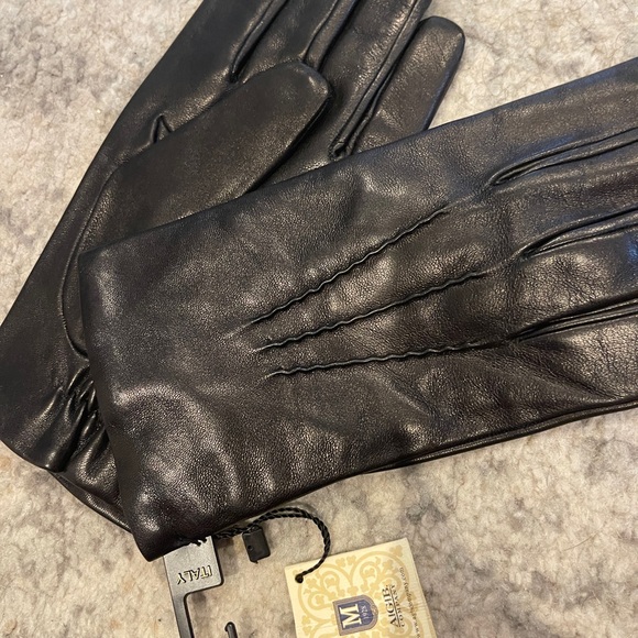 Italian leather gloves … NEW - Picture 3 of 8